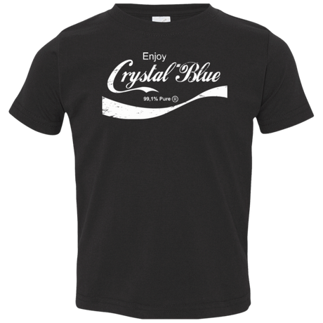 T-Shirts Black / 2T Crystal Blue Coke Toddler Premium T-Shirt
