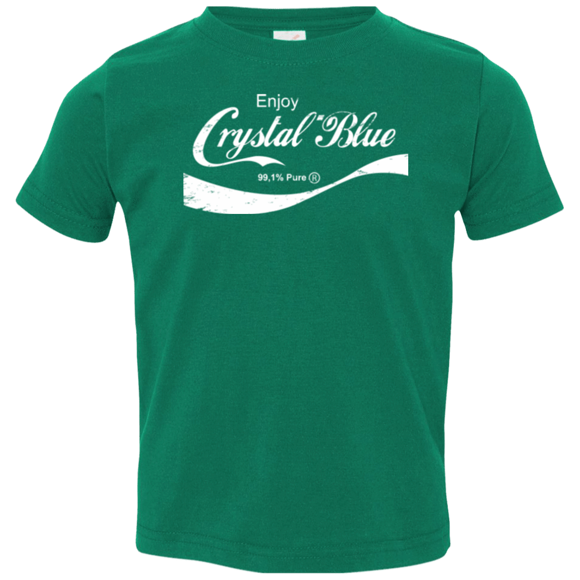 T-Shirts Kelly / 2T Crystal Blue Coke Toddler Premium T-Shirt