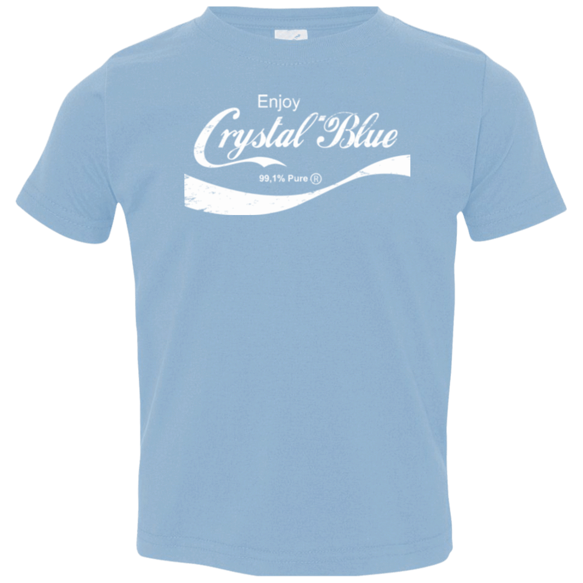 T-Shirts Light Blue / 2T Crystal Blue Coke Toddler Premium T-Shirt
