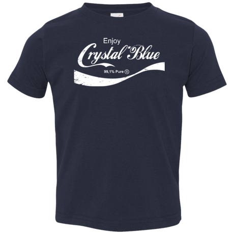 T-Shirts Navy / 2T Crystal Blue Coke Toddler Premium T-Shirt