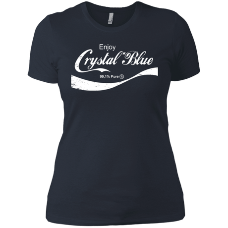 T-Shirts Indigo / X-Small Crystal Blue Coke Women's Premium T-Shirt