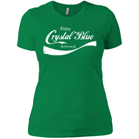 T-Shirts Kelly Green / X-Small Crystal Blue Coke Women's Premium T-Shirt