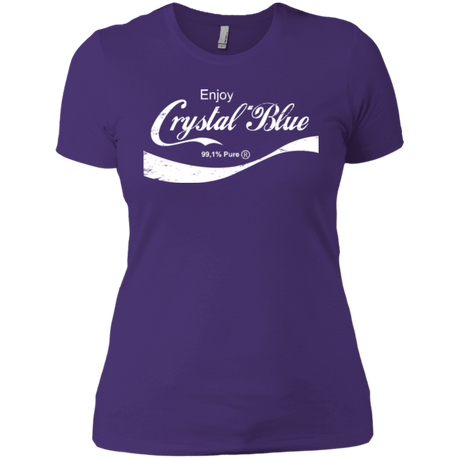 T-Shirts Purple / X-Small Crystal Blue Coke Women's Premium T-Shirt