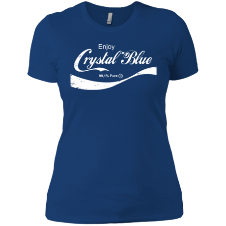 T-Shirts Royal / X-Small Crystal Blue Coke Women's Premium T-Shirt