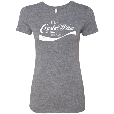 T-Shirts Premium Heather / Small Crystal Blue Coke Women's Triblend T-Shirt