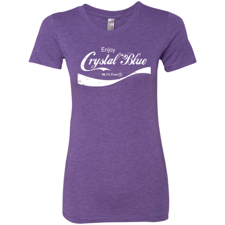 T-Shirts Purple Rush / Small Crystal Blue Coke Women's Triblend T-Shirt
