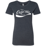 T-Shirts Vintage Navy / Small Crystal Blue Coke Women's Triblend T-Shirt