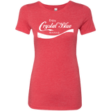 T-Shirts Vintage Red / Small Crystal Blue Coke Women's Triblend T-Shirt
