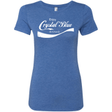 T-Shirts Vintage Royal / Small Crystal Blue Coke Women's Triblend T-Shirt