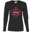 T-Shirts Black / S Crystal Lake Counselor Women's Long Sleeve T-Shirt