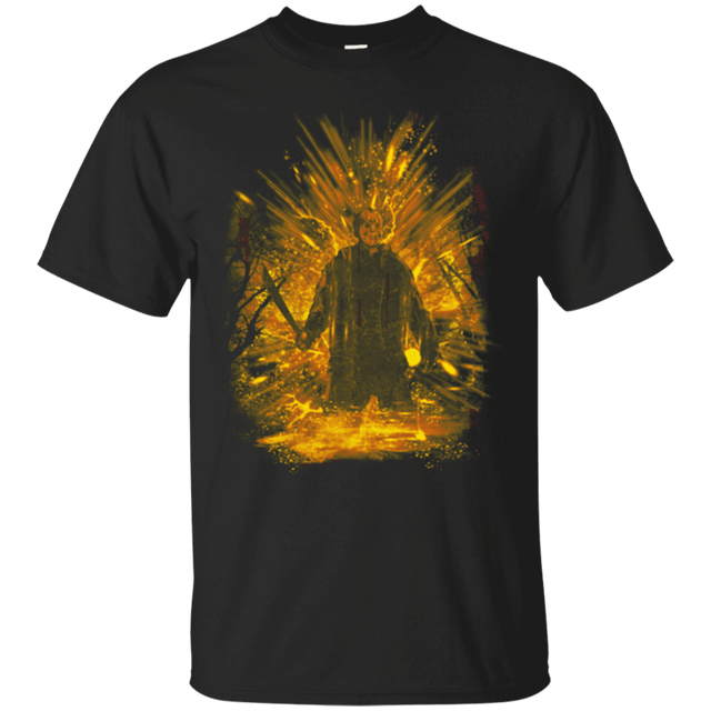 T-Shirts Black / Small Crystal Lake Storm Orange T-Shirt
