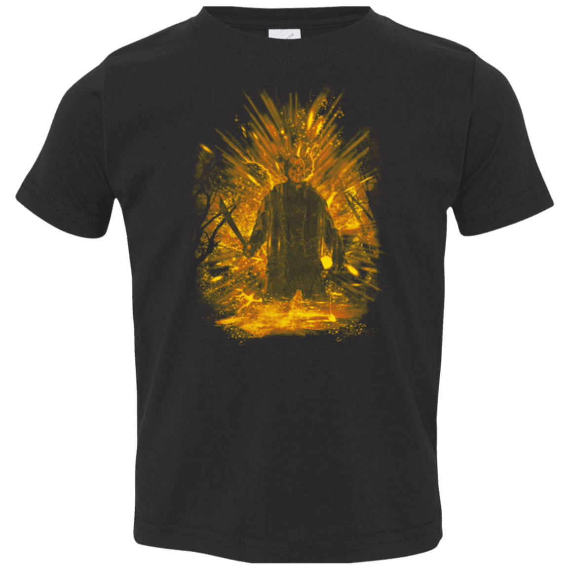 T-Shirts Black / 2T Crystal Lake Storm Orange Toddler Premium T-Shirt