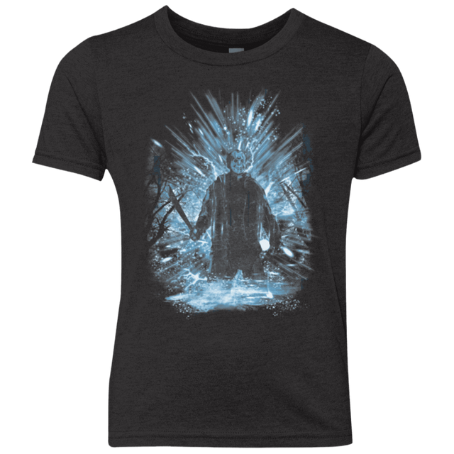 T-Shirts Vintage Black / YXS Crystal Lake Storm Youth Triblend T-Shirt