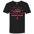 T-Shirts Black / X-Small Crystal Lake summer school Men's Premium V-Neck