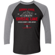 T-Shirts Vintage Black/Premium Heather / X-Small Crystal Lake summer school Men's Triblend 3/4 Sleeve