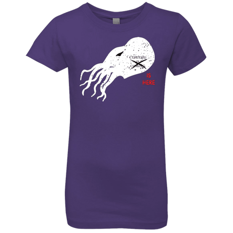 T-Shirts Purple Rush / YXS Cthulhu(3) Girls Premium T-Shirt