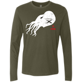 T-Shirts Military Green / Small Cthulhu(3) Men's Premium Long Sleeve