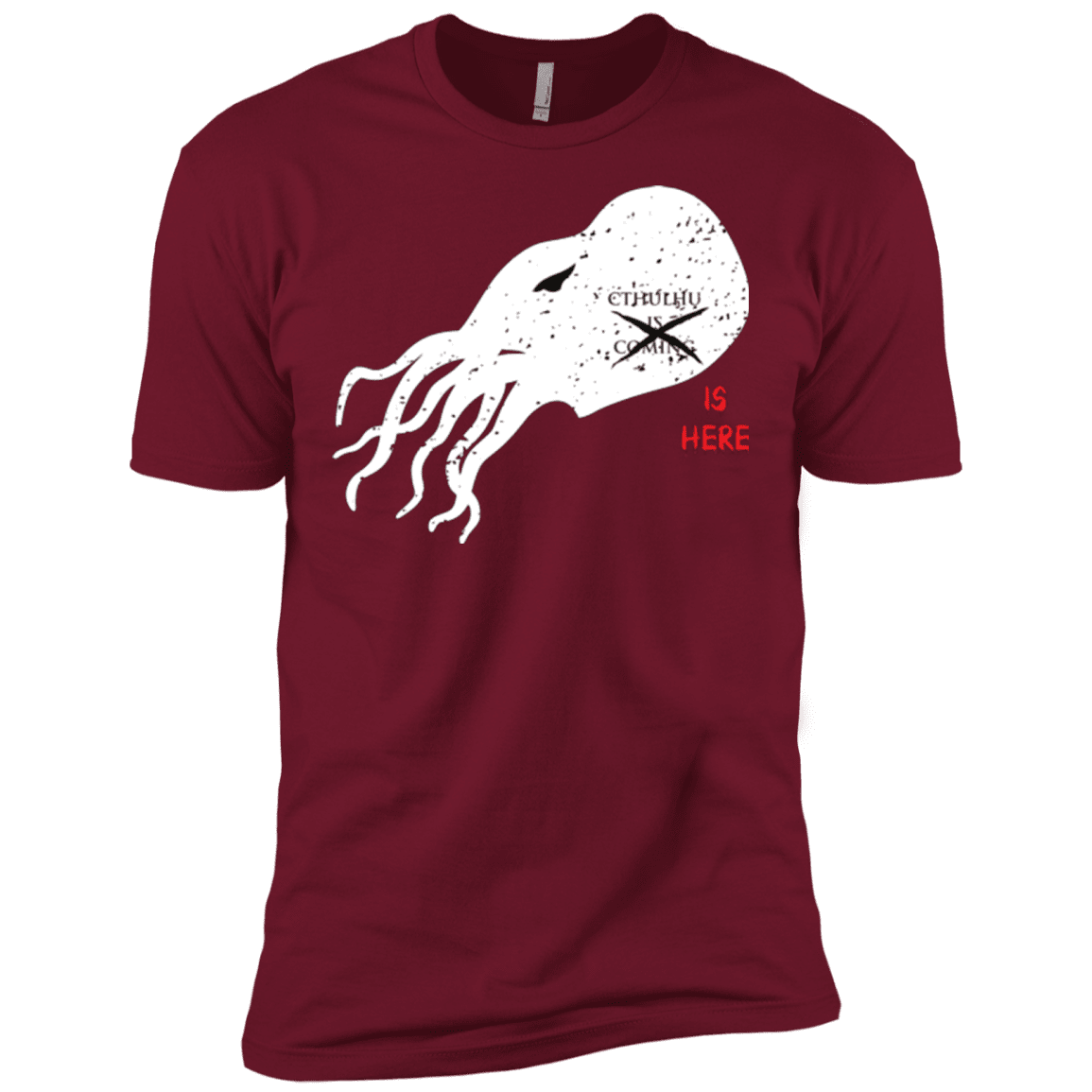 T-Shirts Cardinal / X-Small Cthulhu(3) Men's Premium T-Shirt