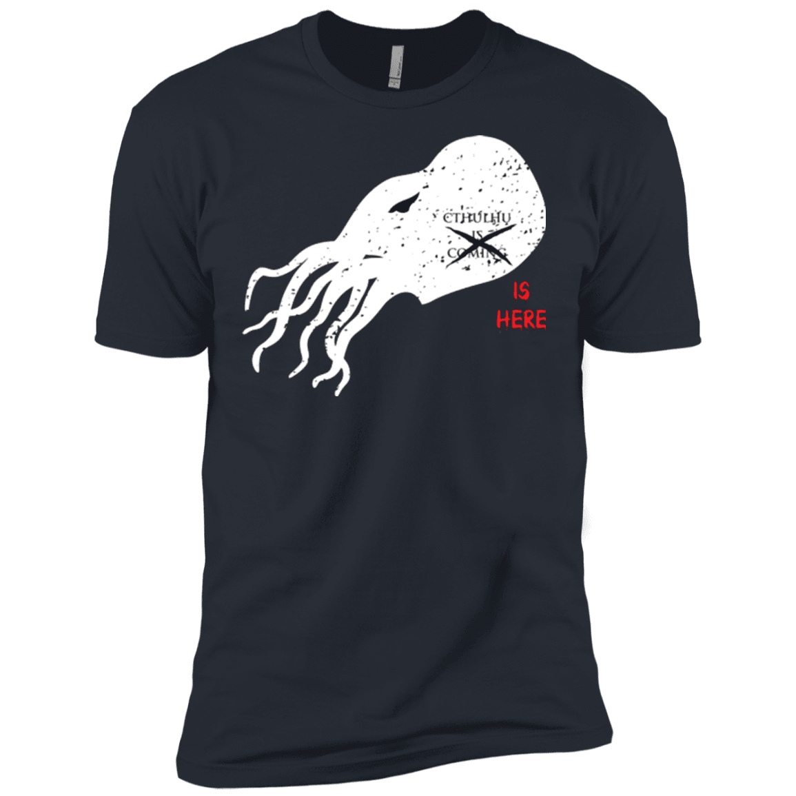 T-Shirts Indigo / X-Small Cthulhu(3) Men's Premium T-Shirt