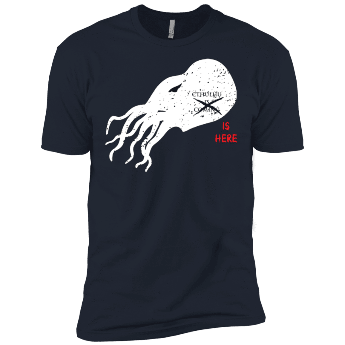 T-Shirts Midnight Navy / X-Small Cthulhu(3) Men's Premium T-Shirt