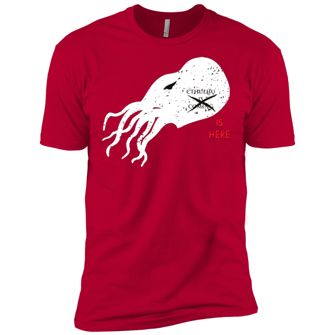 T-Shirts Red / X-Small Cthulhu(3) Men's Premium T-Shirt