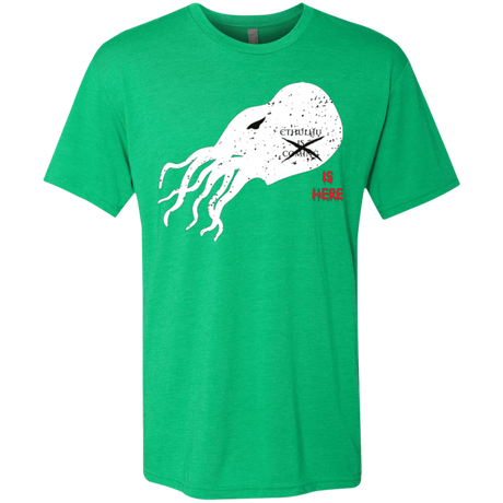 T-Shirts Envy / Small Cthulhu(3) Men's Triblend T-Shirt