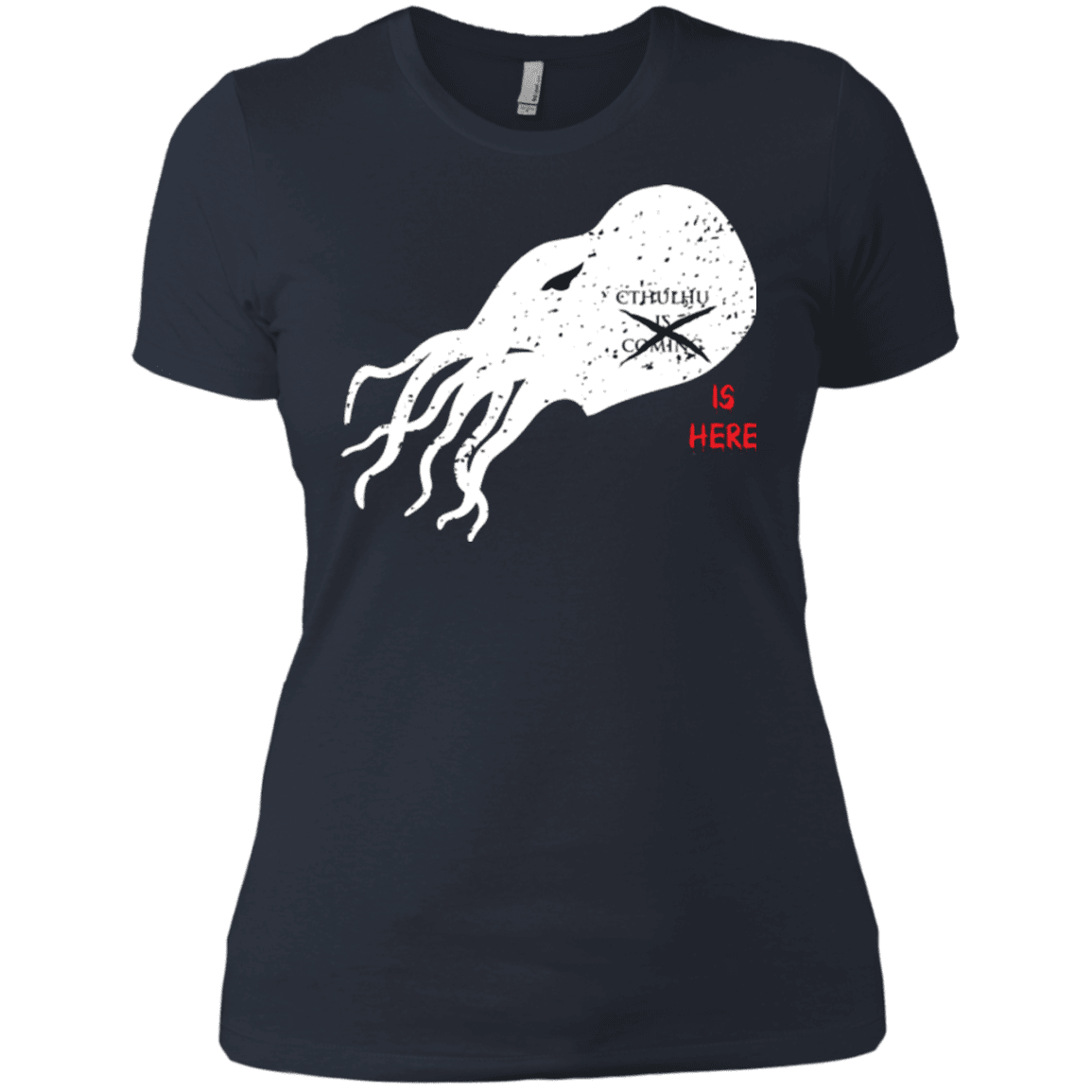 T-Shirts Indigo / X-Small Cthulhu(3) Women's Premium T-Shirt