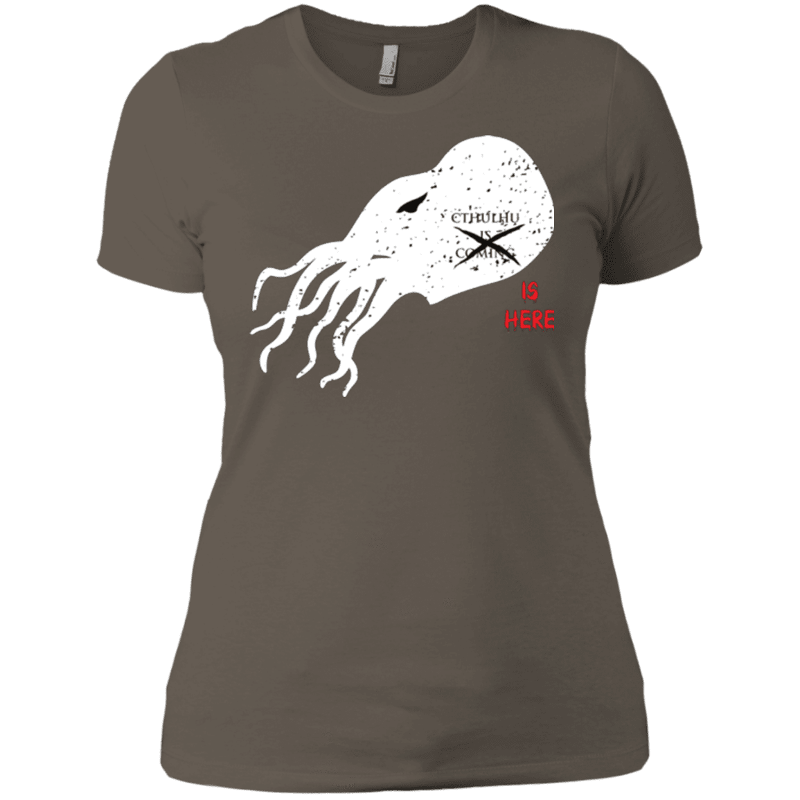 T-Shirts Warm Grey / X-Small Cthulhu(3) Women's Premium T-Shirt