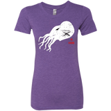 T-Shirts Purple Rush / Small Cthulhu(3) Women's Triblend T-Shirt