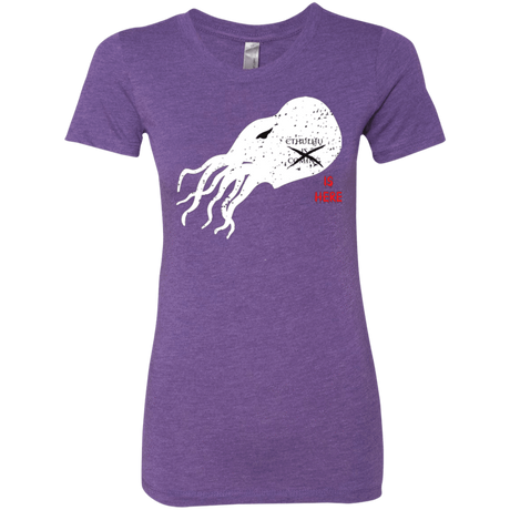 T-Shirts Purple Rush / Small Cthulhu(3) Women's Triblend T-Shirt