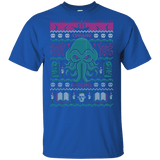 T-Shirts Royal / YXS Cthulhu Awakens Ugly Sweater Youth T-Shirt