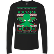 T-Shirts Black / Small Cthulhu Cultist Christmas Men's Premium Long Sleeve