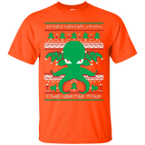 T-Shirts Orange / Small Cthulhu Cultist Christmas T-Shirt