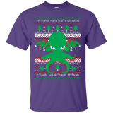 T-Shirts Purple / Small Cthulhu Cultist Christmas T-Shirt