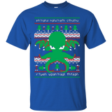T-Shirts Royal / Small Cthulhu Cultist Christmas T-Shirt