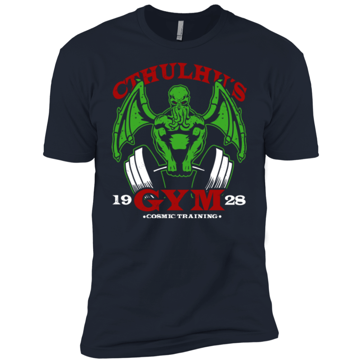 T-Shirts Midnight Navy / YXS Cthulhu Gym Boys Premium T-Shirt