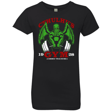 T-Shirts Black / YXS Cthulhu Gym Girls Premium T-Shirt