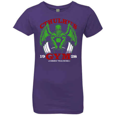 T-Shirts Purple Rush / YXS Cthulhu Gym Girls Premium T-Shirt