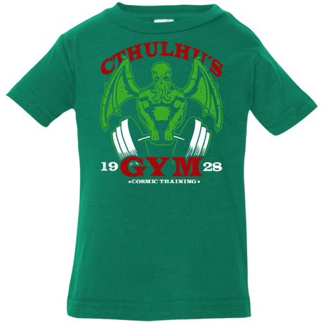 T-Shirts Kelly / 6 Months Cthulhu Gym Infant Premium T-Shirt
