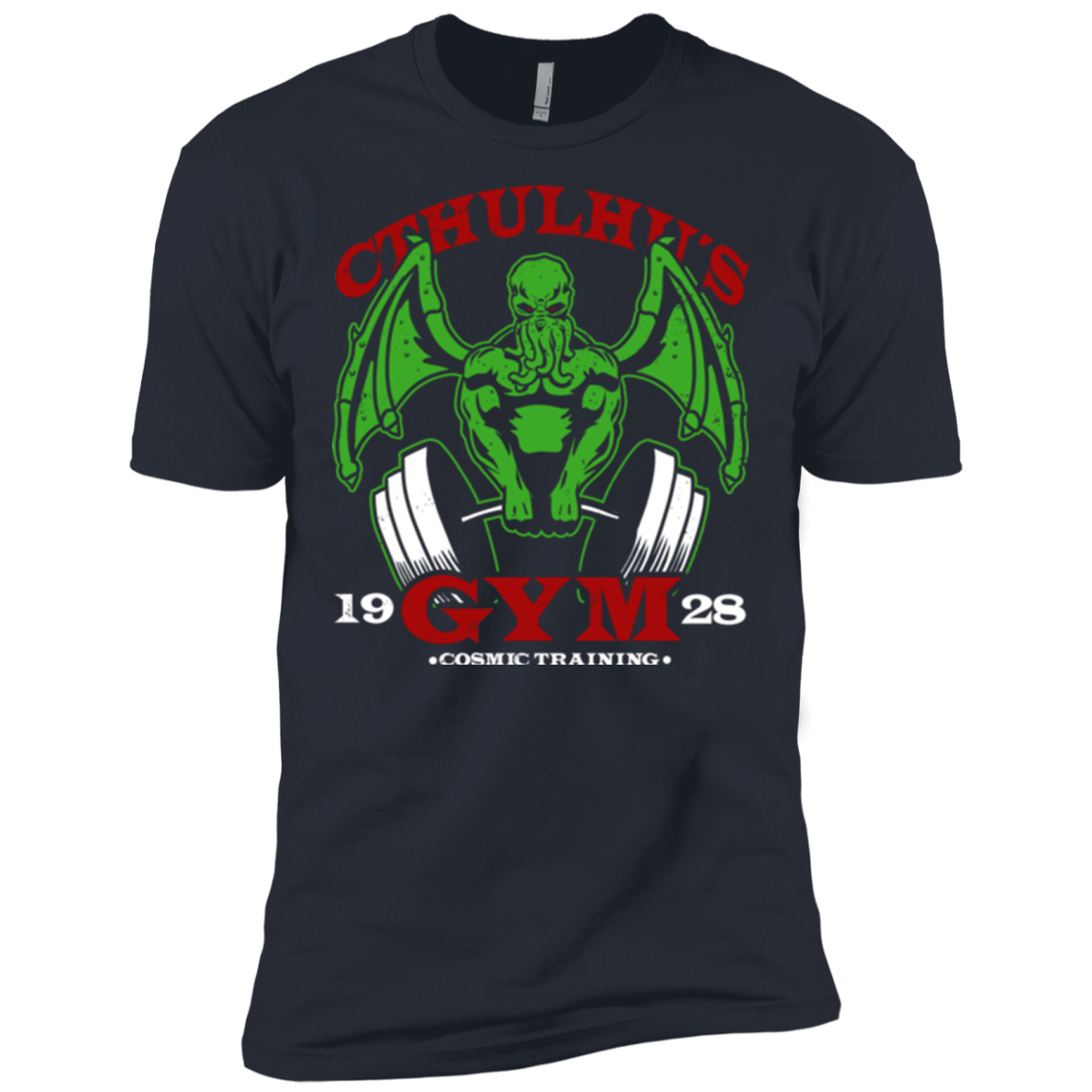 T-Shirts Indigo / X-Small Cthulhu Gym Men's Premium T-Shirt