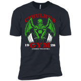 T-Shirts Indigo / X-Small Cthulhu Gym Men's Premium T-Shirt
