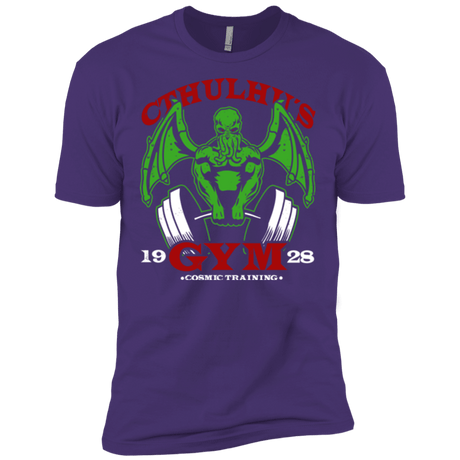 T-Shirts Purple / X-Small Cthulhu Gym Men's Premium T-Shirt