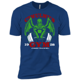 T-Shirts Royal / X-Small Cthulhu Gym Men's Premium T-Shirt
