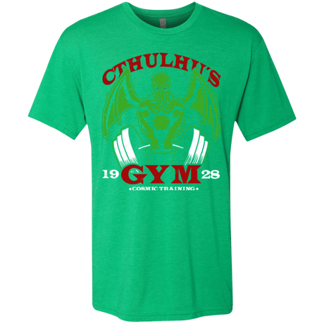T-Shirts Envy / Small Cthulhu Gym Men's Triblend T-Shirt