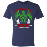 T-Shirts Vintage Navy / Small Cthulhu Gym Men's Triblend T-Shirt