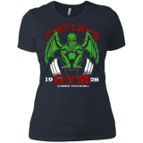 T-Shirts Indigo / X-Small Cthulhu Gym Women's Premium T-Shirt