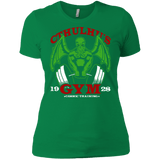 T-Shirts Kelly Green / X-Small Cthulhu Gym Women's Premium T-Shirt