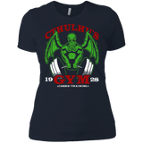T-Shirts Midnight Navy / X-Small Cthulhu Gym Women's Premium T-Shirt