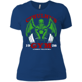 T-Shirts Royal / X-Small Cthulhu Gym Women's Premium T-Shirt
