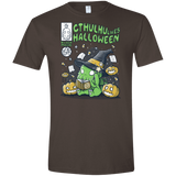 T-Shirts Dark Chocolate / S Cthulhu Likes Halloween Men's Semi-Fitted Softstyle